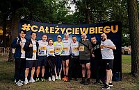 Nocny Bieg Firmowy w Warszawie. Pomaganie po zmroku