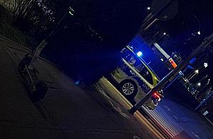 Pijany 18-latek na hulajnodze z pasażerką. Mandat 3100 zł