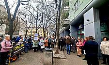 Sielce protestują przeciw ośrodkowi uzależnień. Mieszkańcy boją się o bezpieczeństwo