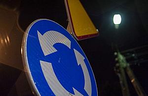 Rondo na skrzyżowaniu. Ruszają utrudnienia