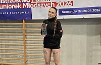 Zuzanna Szymczyk z Nieporętu najlepszą libero turnieju finałowego