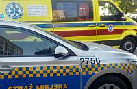 Strażnicy ruszyli na pomoc pobitej kobiecie. Sprawca zatrzymany