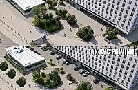Parking zamienią w "betonowy skwer"? Krytyka zmian przy Rondzie Dmowskiego