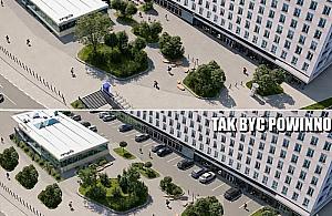Parking zamienią w "betonowy skwer"? Krytyka zmian przy Rondzie Dmowskiego