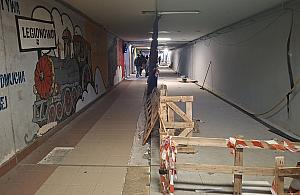 Trwa remont przejścia PKP Legionowo. Mieszkańcy narzekają na tempo prac