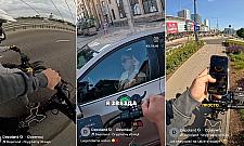 Ukraiński bloger szaleje hulajnogą po Warszawie. Sprawą zajmie się policja