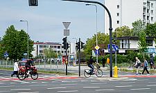 Koniec rowerowego teleportu. Skrzyżowanie zmieniło się nie do poznania