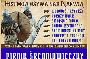 Piknik Średniowieczny w Serocku. Wojowie, rzemieślnicy i koncert PotOCK