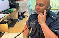 Dyżurny z Wilanowa uratował życie 22-latki. Kluczowe było 49 minut rozmowy