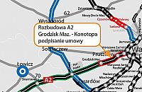 Rusza rozbudowa A2 pod Warszawą. Powstanie dodatkowy pas ruchu