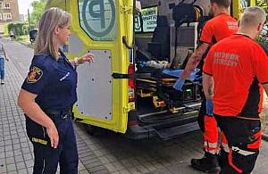 Strażnicy z Domu Powstańców ruszyli na pomoc 75-letniej seniorce