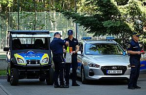 Policyjne meleksy pomagają dzielnicowym patrolować Śródmieście