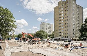 Nowy bazar przy Broniewskiego nabiera kształtów. Co już udało się zrobić?