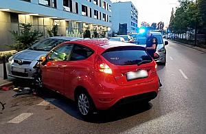 Us�yszeli pot�ny huk. Stra�nicy jako pierwsi dotarli na miejsce kolizji