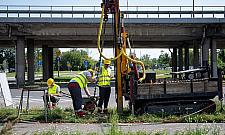 Na Białołęce ruszyły badania gruntu pod budowę metra M4