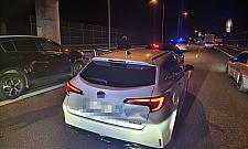 Skradziona w Niemczech toyota odzyskana na A2. 20-latek us�ysza� cztery zarzuty