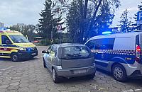 Atak astmy za kierownicą. Strażnicy miejscy ruszyli na pomoc