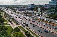 Duże zmiany przy Dworcu Zachodnim. Kierowcy znów pojadą dwiema jezdniami