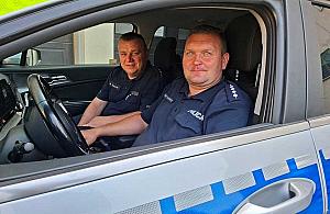 Szybka akcja policjant�w uratowa�a m�od� kobiet�