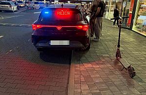 Policjanci sprawdzali hulajnogi i rowery. Posypa�y si� mandaty