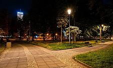 Park Świętokrzyski po modernizacji. Jaśniej, oszczędniej i z nową iluminacją w planach