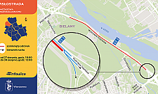 Wisłostrada w remoncie. Kierowców czekają kolejne utrudnienia