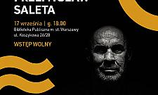 Przemysław Saleta gościem Biblioteki na Koszykowej. Spotkanie już 17 września
