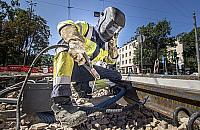 Tydzie� bez tramwaj�w na Alei Zielenieckiej. Zmiany tras linii 7 i 22
