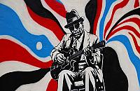 Na Ochocie uczcili legend� bluesa. Mural Johna Lee Hookera w parku Szcz�liwickim