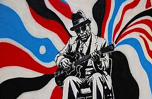 Na Ochocie uczcili legend� bluesa. Mural Johna Lee Hookera w parku Szcz�liwickim
