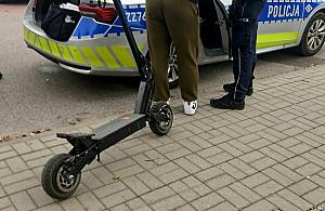 12-latek jecha� hulajnog� po Mysiadle. Sprawa trafi do s�du rodzinnego