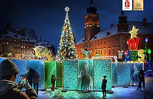 Nowa iluminacja �wi�teczna w Warszawie. B�d� nowe dekoracje i mapping
