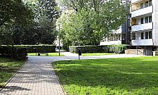 Podw�rko na Ochocie po metamorfozie. Prace dobieg�y ko�ca