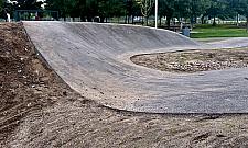 Nowy pumptrack w parku Magiczna pod ostrzałem krytyki