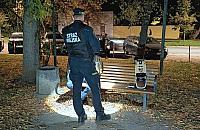 Za�ywa� narkotyki w parku. Stra�nicy zatrzymali 38-latka
