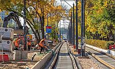 Tramwaje wracają na Puławską. W weekend duże zmiany na Słomińskiego