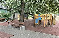 Przy Kajakowej ruszaj� prace. Dzieci si� uciesz�