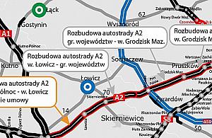 Autostrada A2 Łódź-Warszawa będzie szersza. Kiedy ruszą prace i ile będą kosztować?