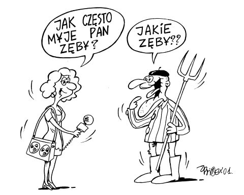 Myje pan zby?