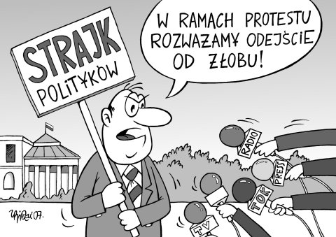Strajk politykw